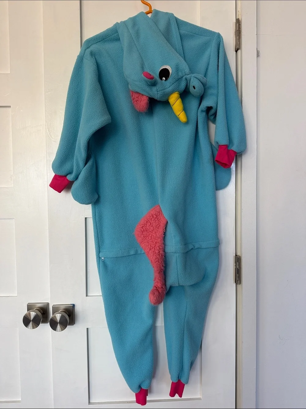 Kids Blue Unicorn Costume with Hood